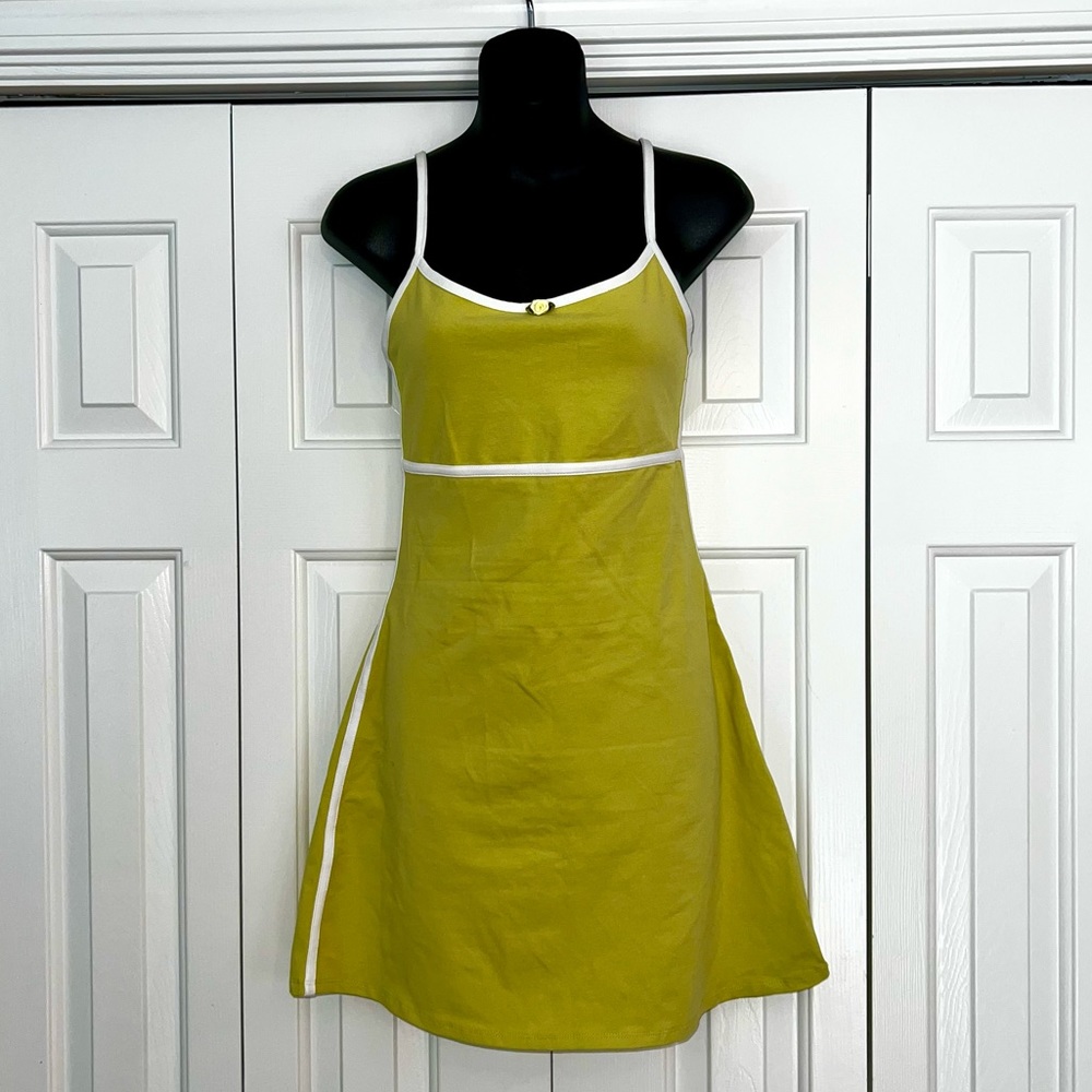 Forever 21 lime green summer dress